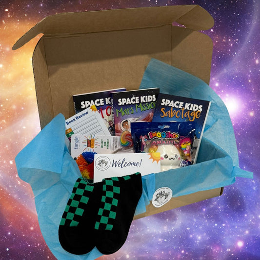 kids book box adventure box space kids series and gift inclusions