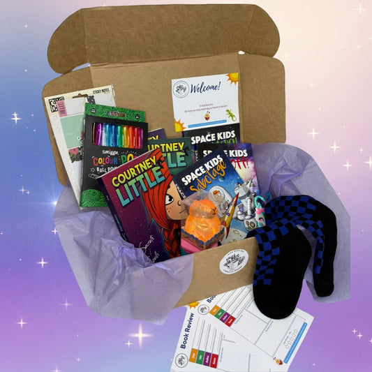 kids book box magic and adventure series box and gift inclusions