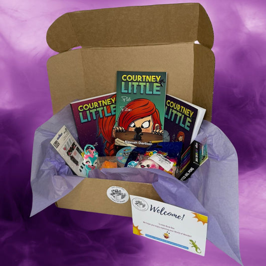 kids book box magic box courtney little witch series and gift inclusions