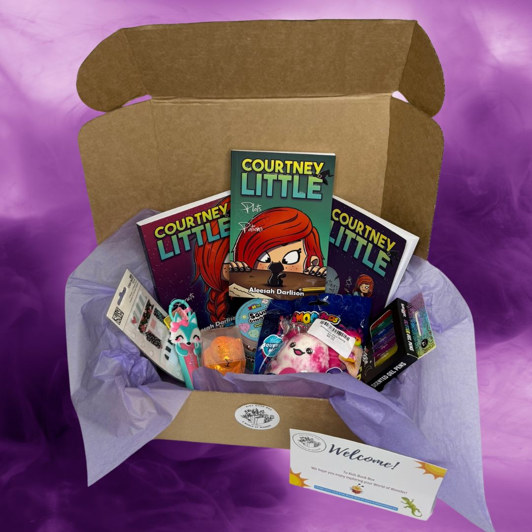 kids book box magic box courtney little witch series and gift inclusions