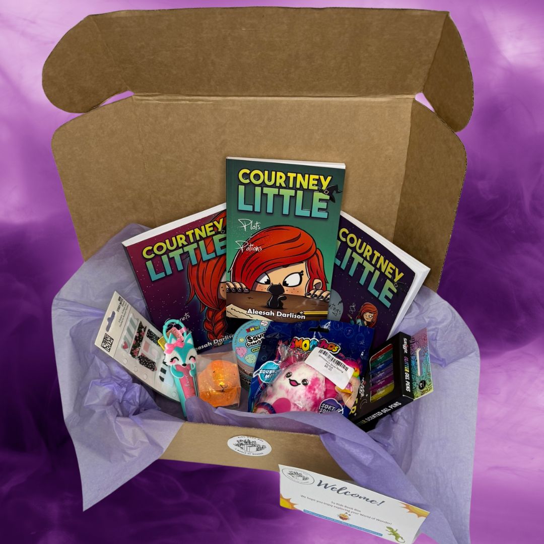 kids book box magic box courtney little witch series and gift inclusions